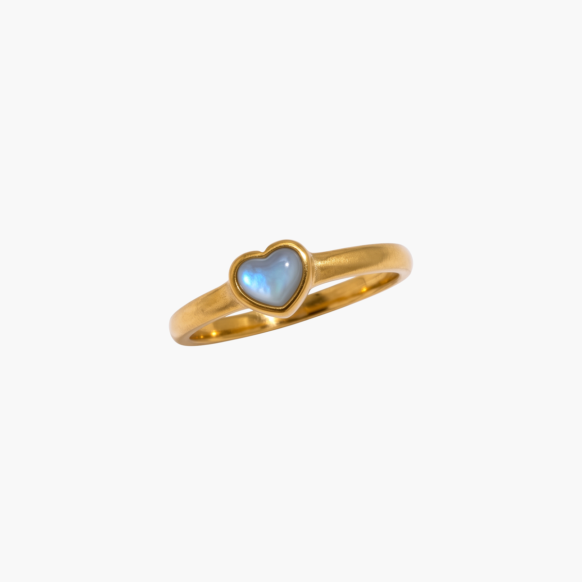 Anillo Latido en acero inoxidable oro 18k