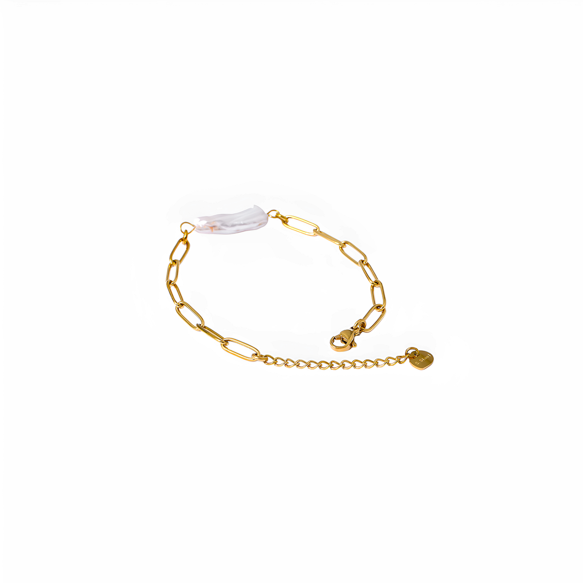 Pulsera dorada Solis en acero inoxidable oro 18k